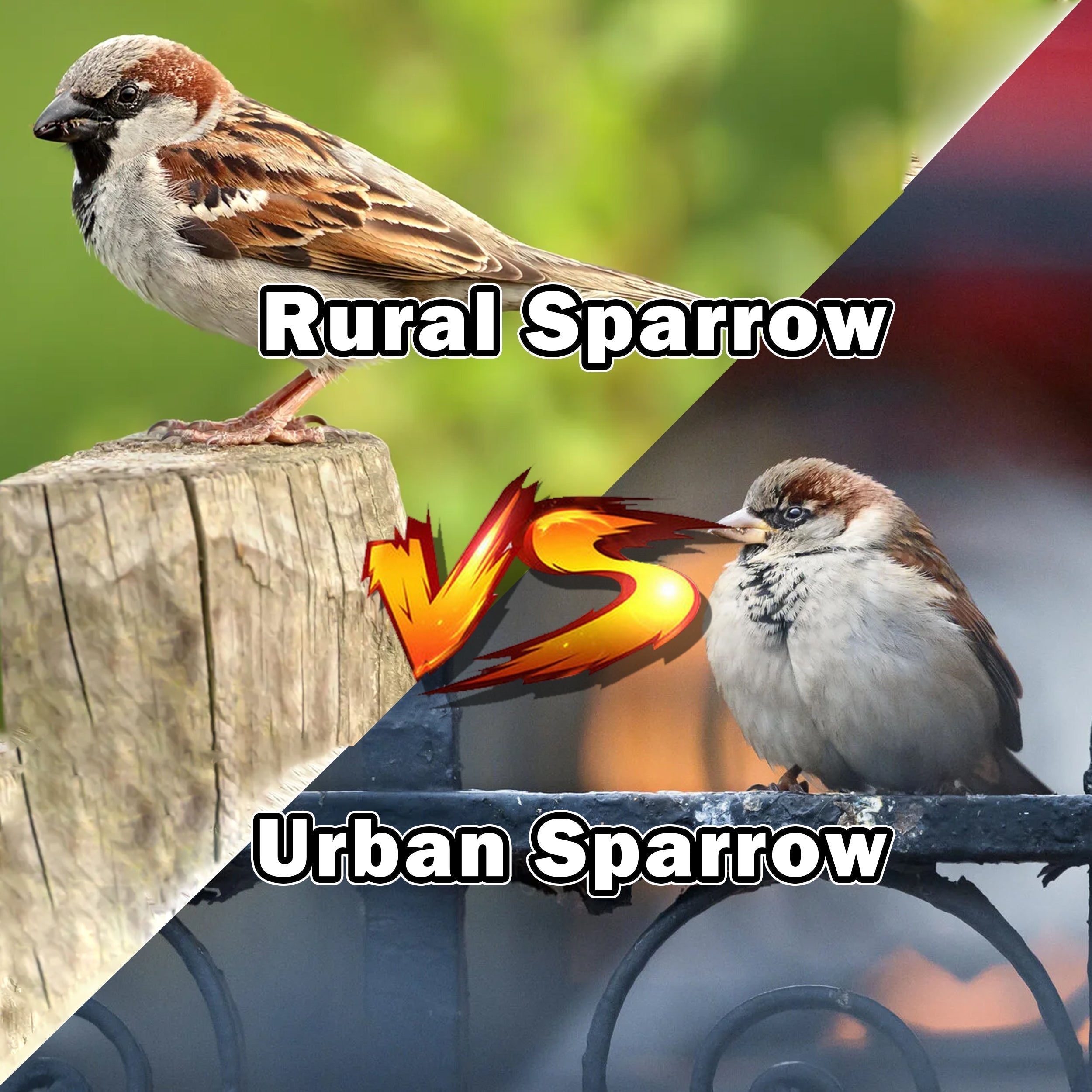 Urban vs. Rural Sparrows: How Their Diets Really Differ (And Why It Ma