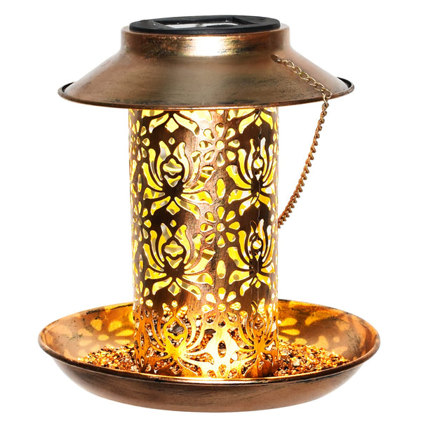 SAMHE™ [Christmas Gift] Full Metal Solar Power Heated Bird Feeder