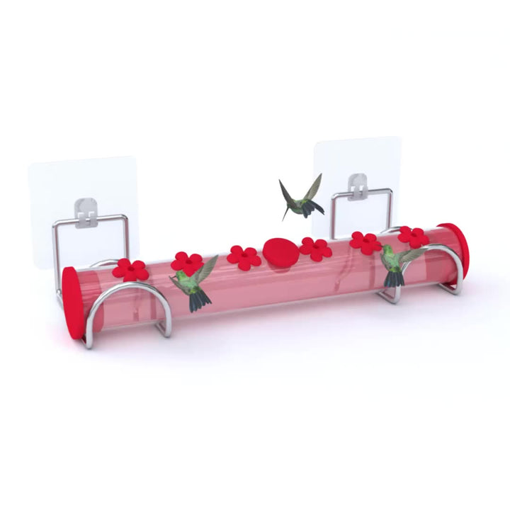 Window Hummingbird Feeder With 6 & 8 Ports