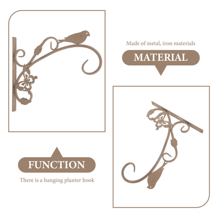 SAMHEOUTDOOR Vintage Metal Bird Feeder Hanger