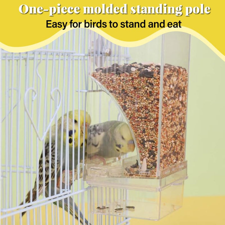 No Mess Automatic Parrot Bird Feeder