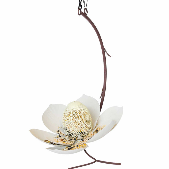 The Magnolia Metal Bird Feeder