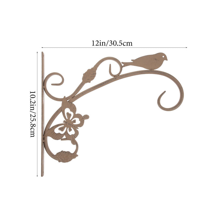 SAMHEOUTDOOR Vintage Metal Bird Feeder Hanger