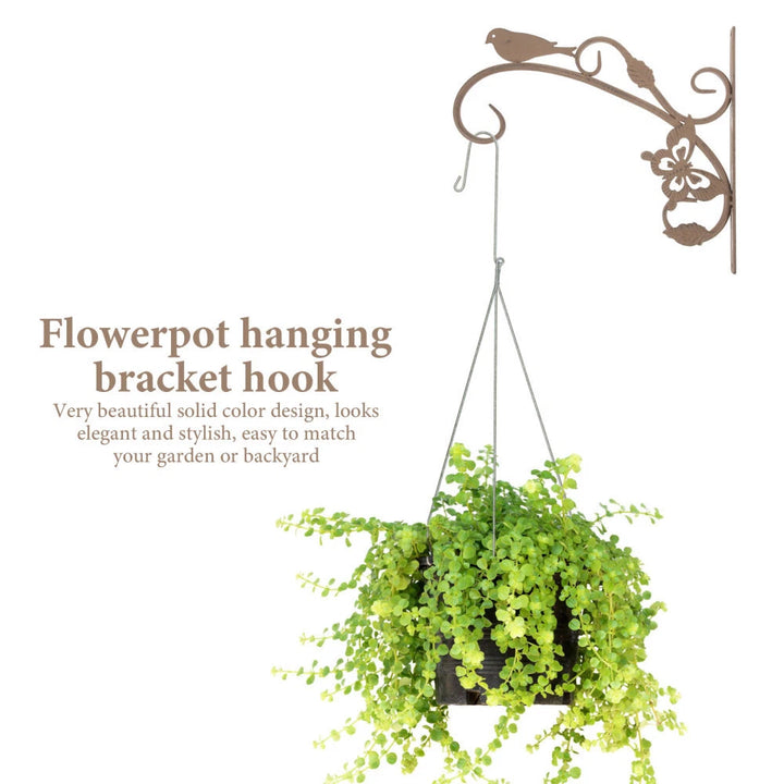 SAMHEOUTDOOR Vintage Metal Bird Feeder Hanger