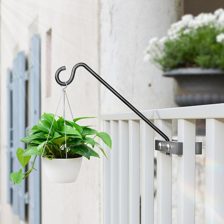 12-Inch Deck Bird Feeder Hanger for Fence