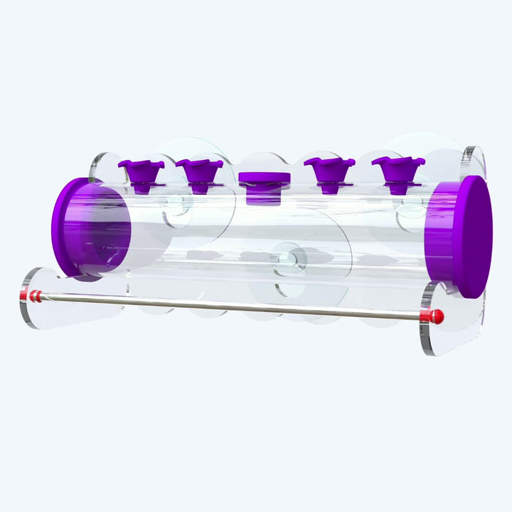 Suction Cup Window Purple Hummingbird Feeder