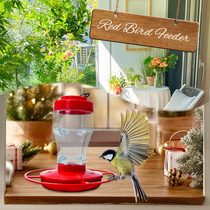 2 Packs 32 oz. Hanging Hummingbird Feeders