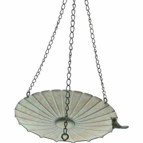 Vintage and Aged Craftsmanship Bird Feeder Bathtub