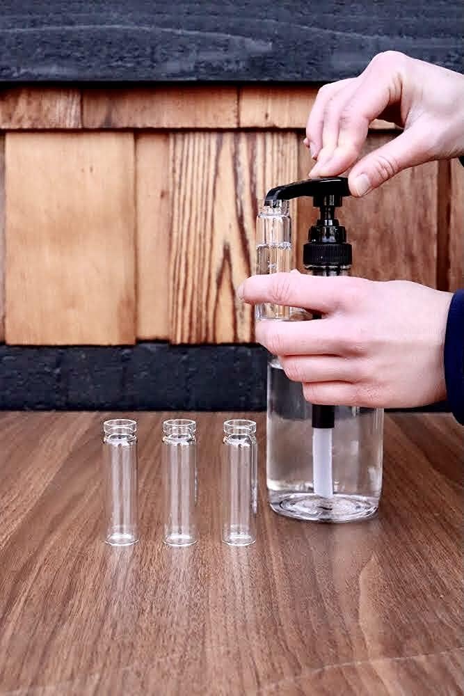 4 Pcs Hummingbird Feeder Extra Glass Bottles Replacement