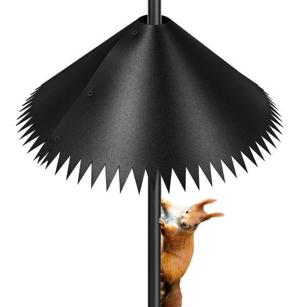 PVC Squirrel Baffle for Bird Feeder Pole 14/16/18 Inch