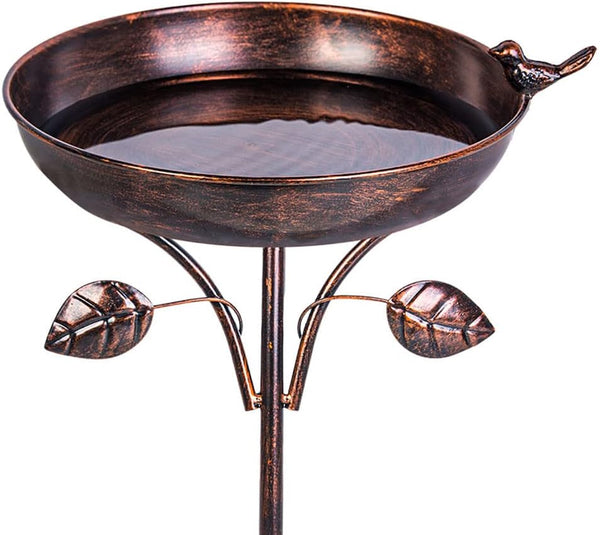 Bronze Metal Bird Bathtub