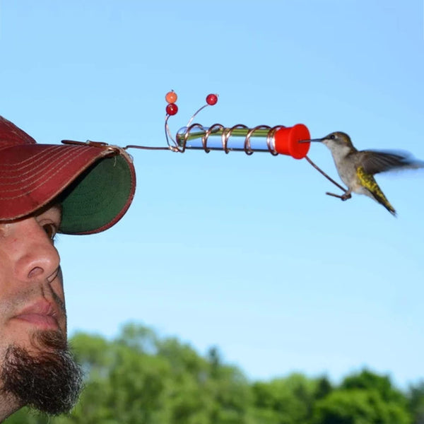 [30% OFF] 3 Pcs Set Hummingbird Hat Feeder