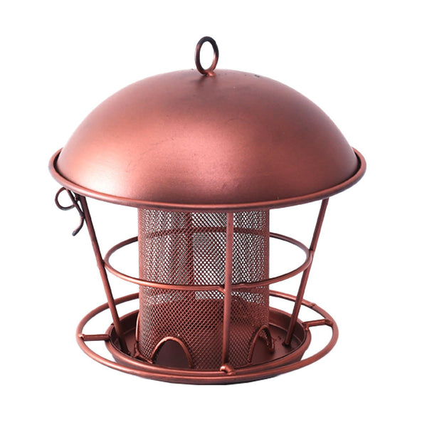 Domed Roofs Metal Bird Feeders