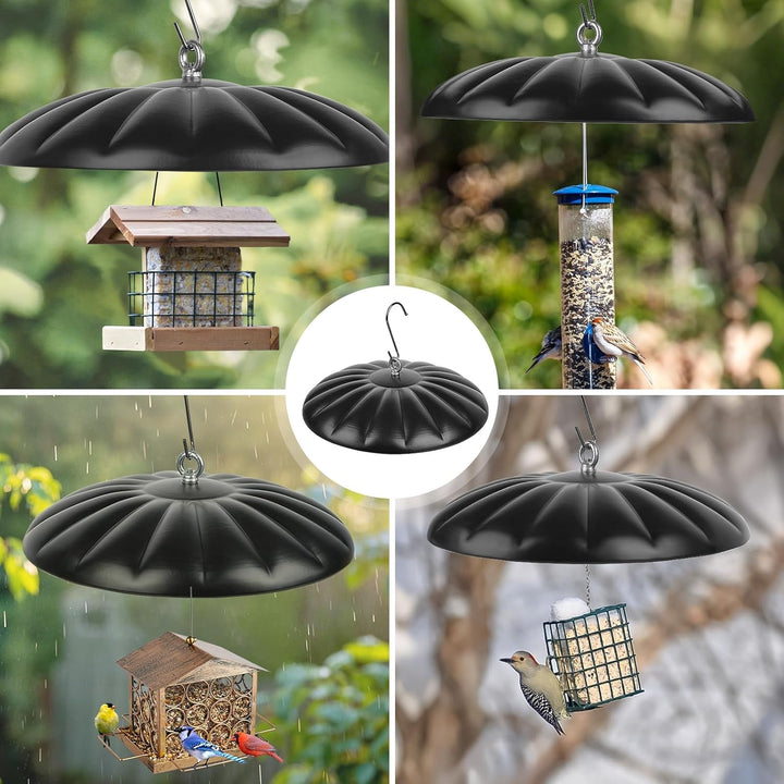 SAMHEOUTDOOR 13'' Squirrel Baffle for Bird Feeder
