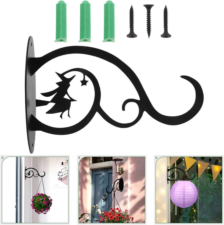 SAMHEOUTDOOR Witch Metal Bird Feeder Hanger