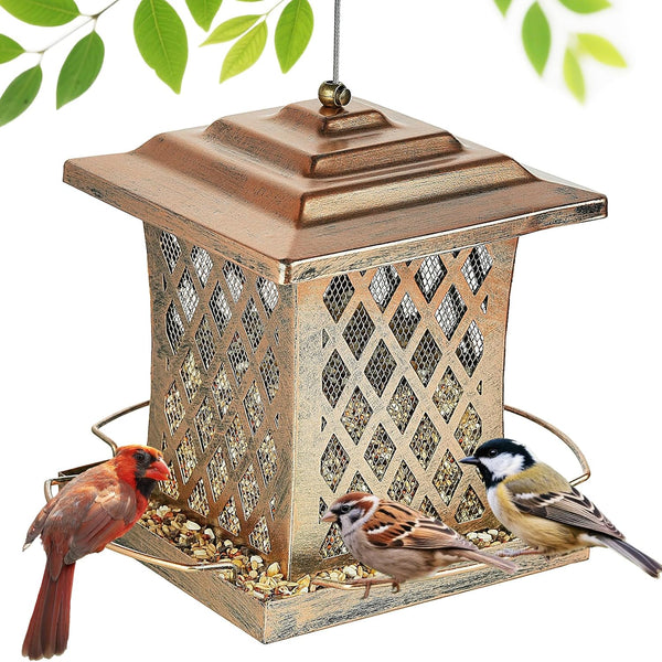 SAMHEOUTDOOR 3lb. Arc Gazebo Bird Feeder