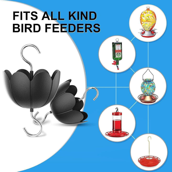 Flower Ant Moat Hooker for Hummingbird Feeder