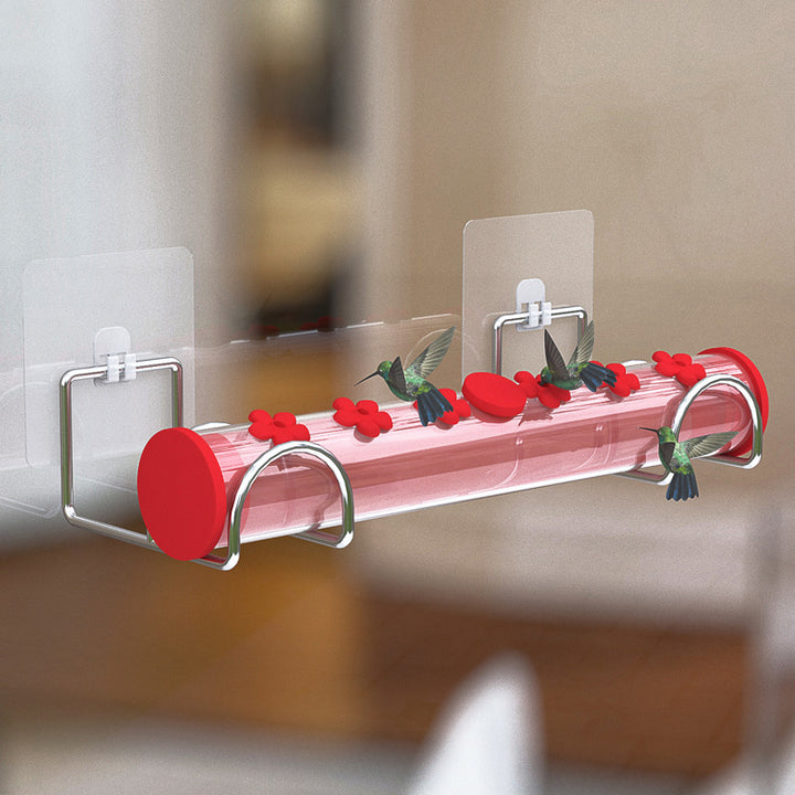 Window Hummingbird Feeder With 6 & 8 Ports